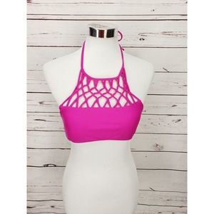 Raisins Hot Pink Pullover Tankini Top Size‎ Medium